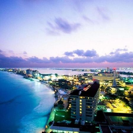 Cozy Ocean Front Penthouse At Marlin Beach Cancún Exterior foto