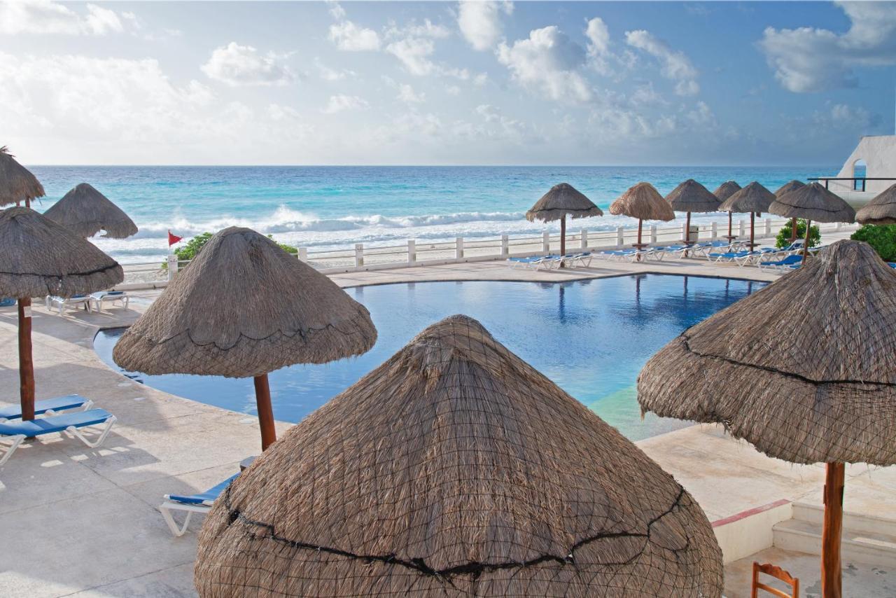 Cozy Ocean Front Penthouse At Marlin Beach Cancún Exterior foto